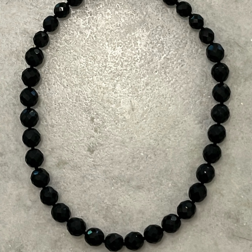 Black Czech necklace